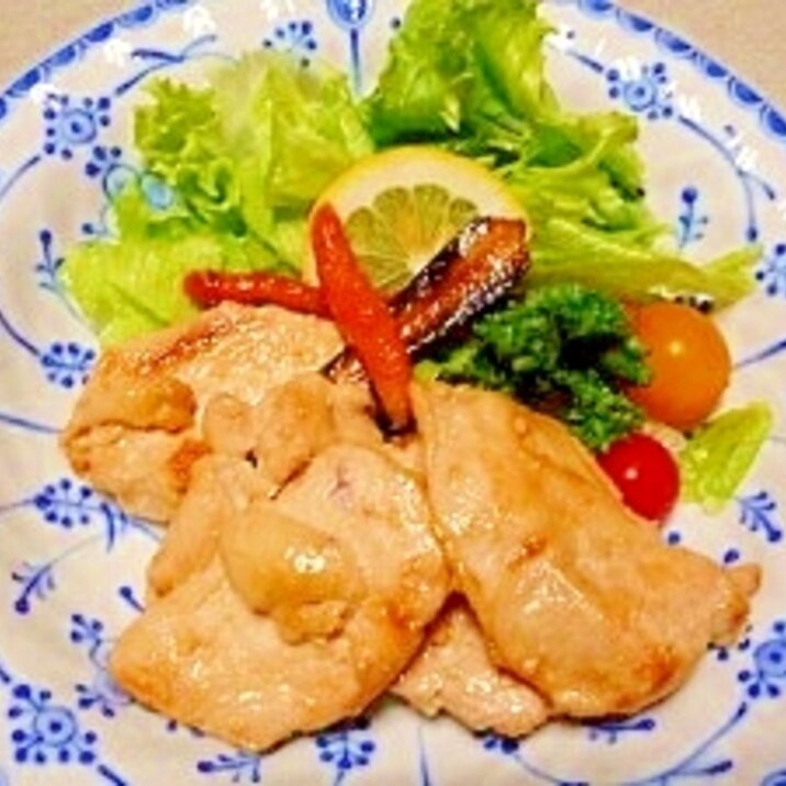 しっとり軟らか鶏胸肉☆チキンソテー